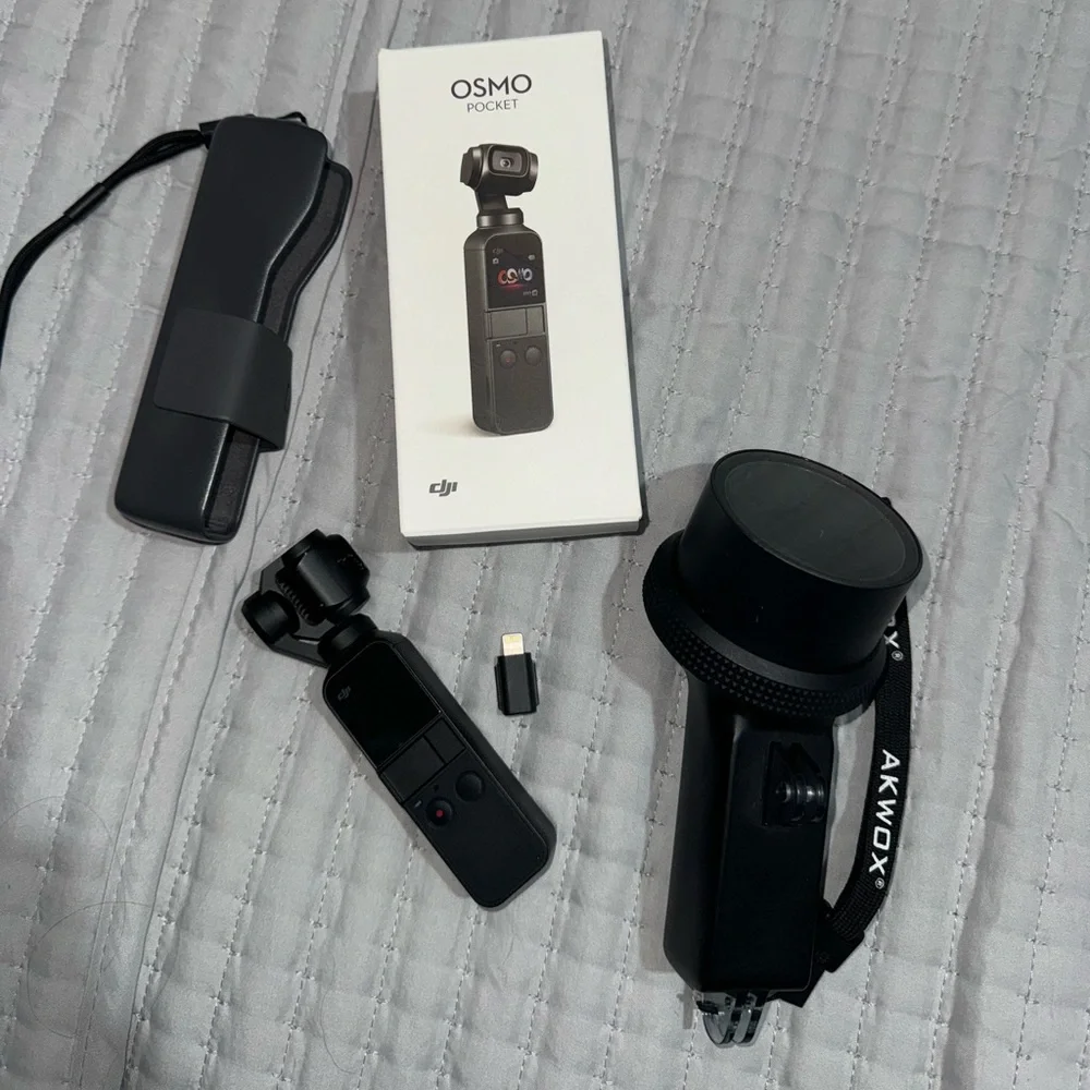 DJI Gray Handheld Video Camera